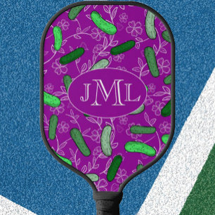 Lila lustiges Pickleball-Paddel mit individuellem Pickleball Schläger