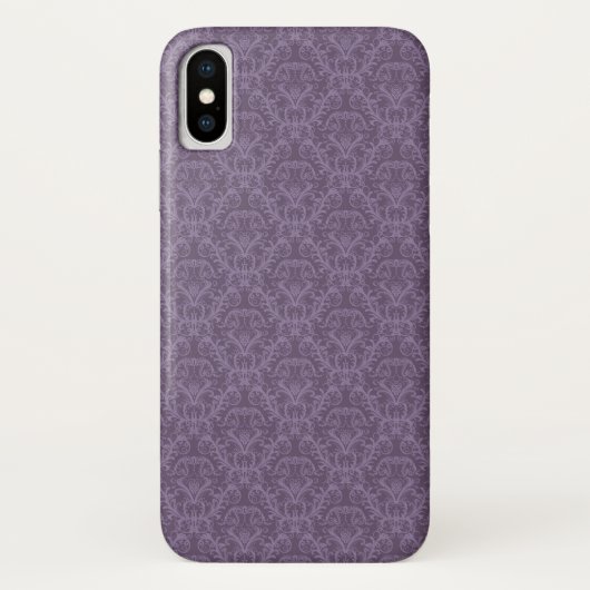 Lila Luxuspapier Case-Mate iPhone Hülle (Rückseite)