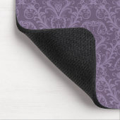Lila Luxuspapier Mousepad (Ecke)