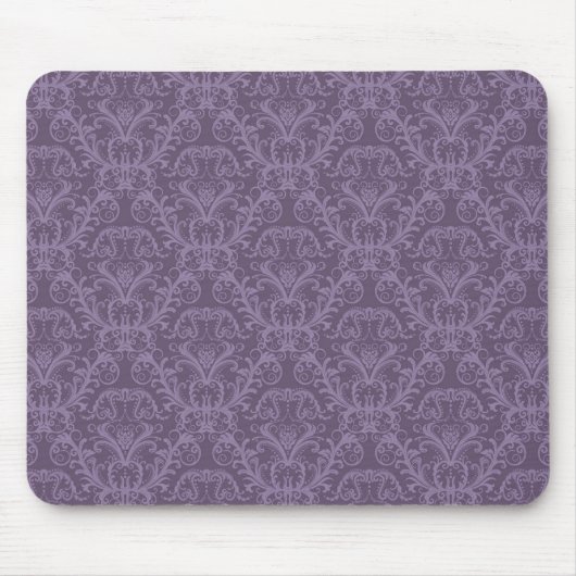 Lila Luxuspapier Mousepad (Vorne)