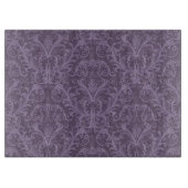 Lila Luxustapete Schneidebrett (Vorderseite)