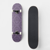 Lila Luxustapete Skateboard (Vorderseite)