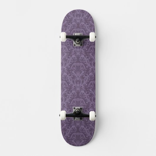 Lila Luxustapete Skateboard (Vorderseite)