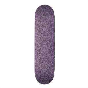 Lila Luxustapete Skateboard