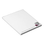 Lila Mädchen 1 Kleiner Notepad Notizblock (angewinkelt)