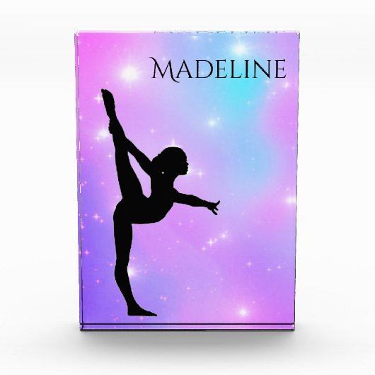 Lila Mädchen Fotoblock (Vorderseite)