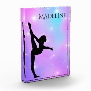 Lila Mädchen Fotoblock