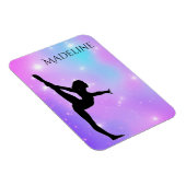 Lila Mädchen Magnet (Rechte Seite)