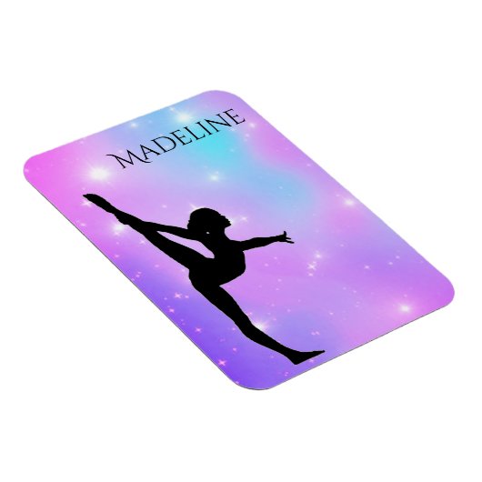 Lila Mädchen Magnet (Rechte Seite)