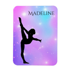 Lila Mädchen Magnet