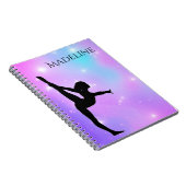 Lila Mädchen Notizblock (Rechte Seite)