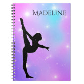 Lila Mädchen Notizblock (Vorderseite)