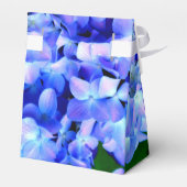 lila Magenta blühende Hydrangea Geschenkschachtel (Rückseite)