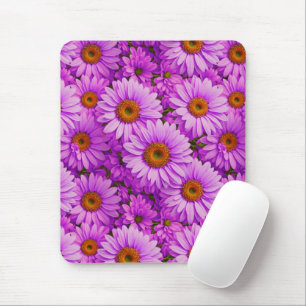 Lila Magenta Blütenblume Dunkelrosa Gänse Mousepad