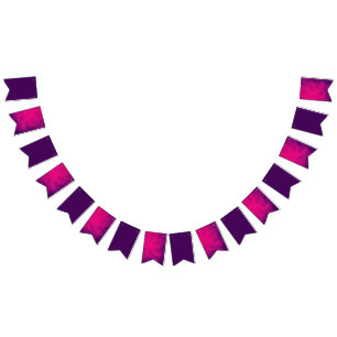 Lila Magenta Mix Banner - individuell anpassbar