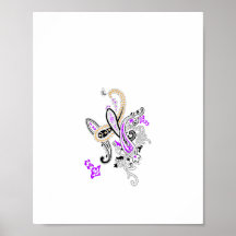 Lila-Magenta, rötlich-orange, Tealisch-blaue Mädch