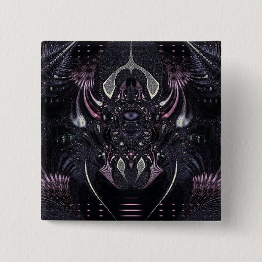 Lila Magie Button (Vorderseite)