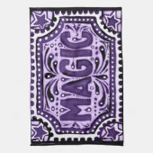 Lila Magie Geschirrtuch (Vertikal)