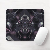Lila Magie Mousepad (Mit Mouse)
