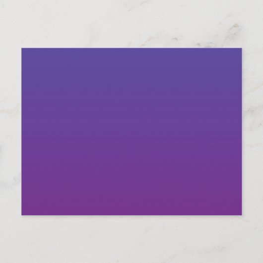 Lila Magie Postkarte (Vorderseite)