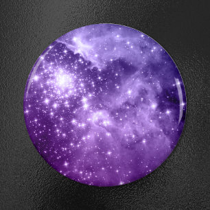 Lila Magie Sterne Magnet