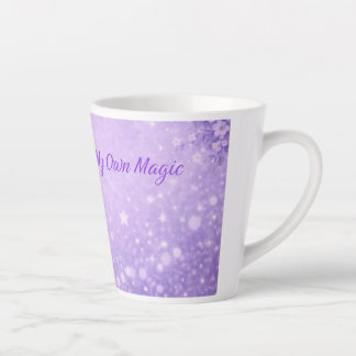 Lila Magischer Latte l Coffee Girl Tasse Geschenk