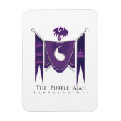 Lila Magnet (Vertikal)