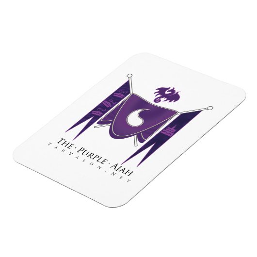 Lila Magnet (Linke Seite)