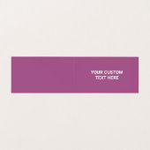 Lila Maid Janitorial Lady House Reinigungsservice Visitenkarten (Innenseite Aufgefaltet)