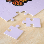 Lila Mairy Mushroom Butterflies Puzzle (Seite)