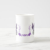 Lila Mairy Tall Teacup Porzellantasse (Vorderseite)