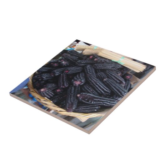 Lila Mais von Peru Fliese (Seite)