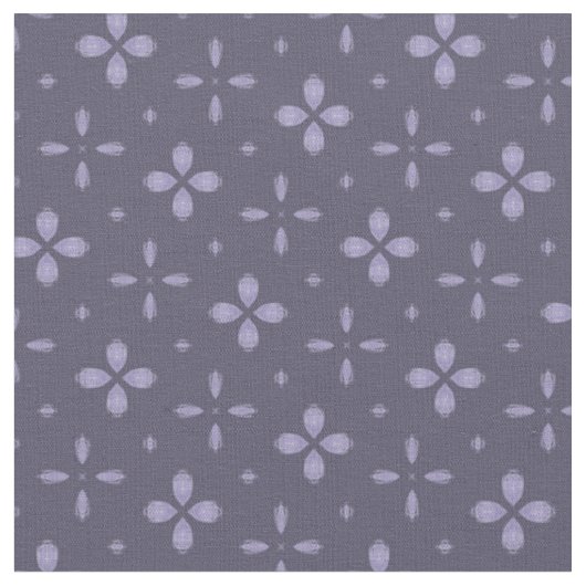Lila Maive-Blumenmuster Stoff (Nahaufnahme)