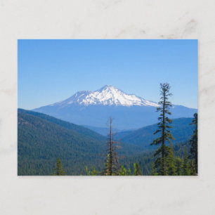 Lila Majestät (Monte Shasta, CA) Postkarte