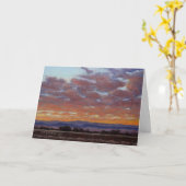 Lila Majestät Weihnachts Weihnachtsnotecards Karte (Gelbe Blume)