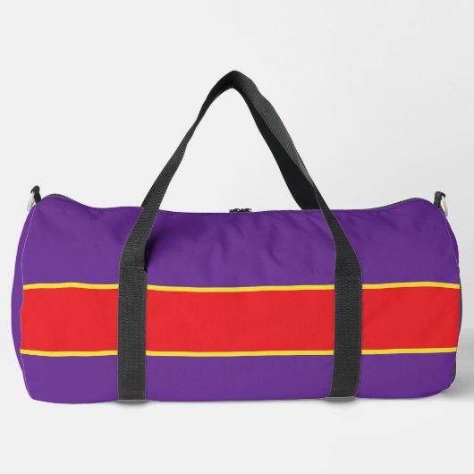 Lila Major Large Duffle Bag (Vorderseite)