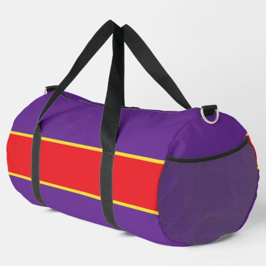 Lila Major Large Duffle Bag (Rechte Ecke)