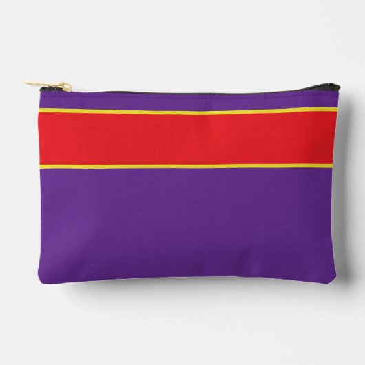 Lila Major Small Zubehörtasche (Vorderseite)
