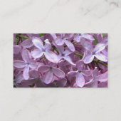 Lila Mama Telefonnummerkarte (Rückseite)