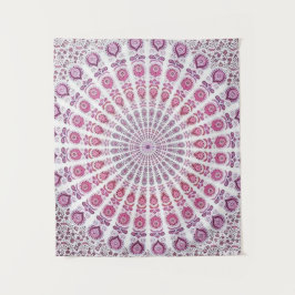 Lila Mandala Bohemisch Tapestry Wall Hängen Wandteppich