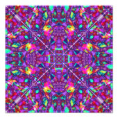 Lila Mandala Hippie Pattern Fotodruck (Vorne)