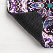 Lila Mandala Mousepad (Ecke)