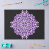 lila Mandala-Papierpapier Seidenpapier (Basteln)