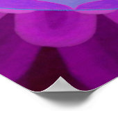 Lila Mandala Poster (Ecke)