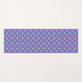 Lila Mandala Yogamatte (Rückseite (Horizontal))