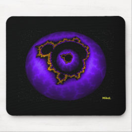 Lila Mandelbrot in Mandelbrot Mousepad