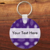 Lila Manie Schlüsselanhänger (Vorderseite)