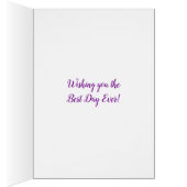 Lila Marbella Foto Geburtstag (Innen (Rechts))