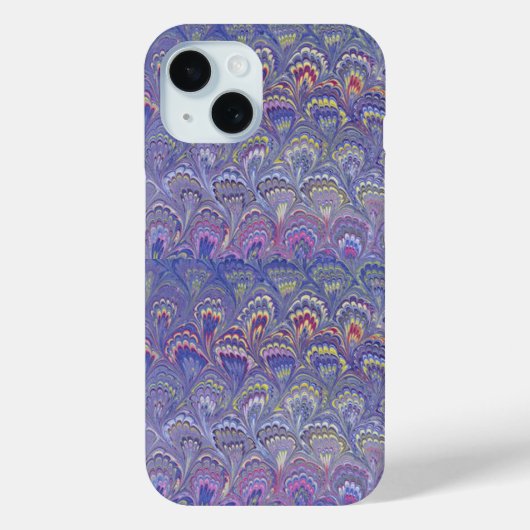 Lila marbig Case-Mate iPhone hülle (Rückseite)