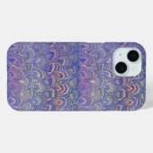 Lila marbig Case-Mate iPhone hülle (Rückseite (Horizontal))
